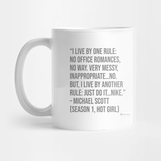 the office funny quote Mug